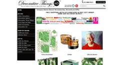 Desktop Screenshot of decorativethings.com